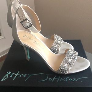 Ivory Betsy Johnson heels